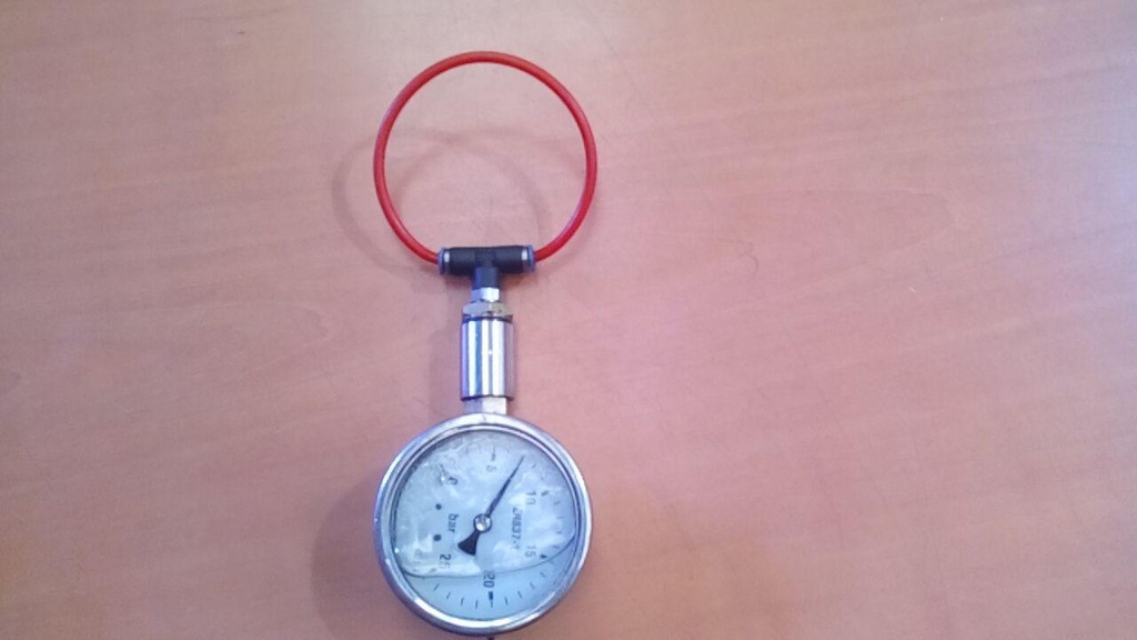 MANOMETRO GASOIL QUEMADOR DOMUSA DOMESTIC Regulación 0 a 25bar glicerina – KMG6824