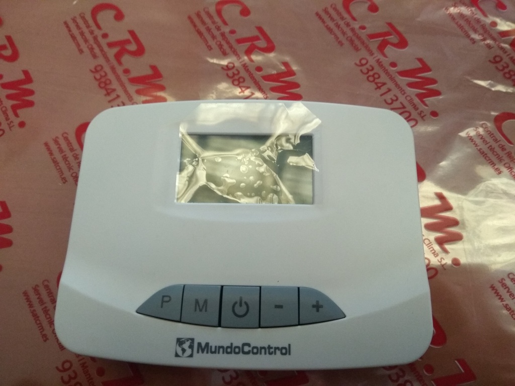 Cronotermostato digital radiofrecuencia mundocontrol CD7-RF – CO14561