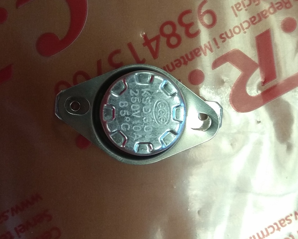 Sonda Forcali seguridad sobrecalentamiento 85⁰C (clixon) – 95101