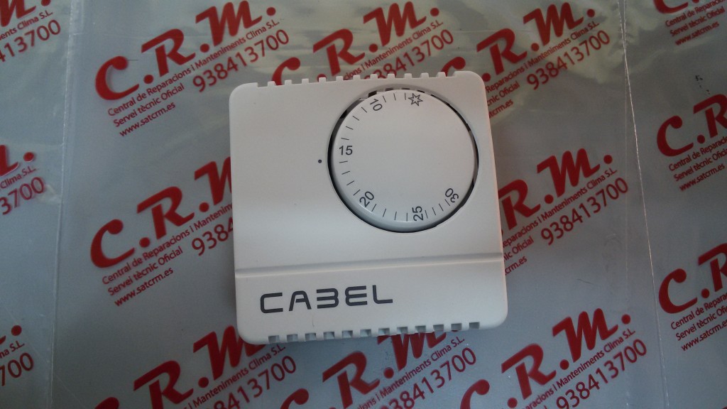 Termostato ambiente Cabel mecanico analogico – TA1002