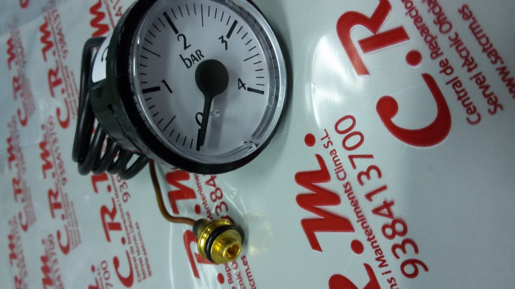 Manometro hidrometro Sime Format DGT - Brava DGT - Format Low Nox negro L600 – 6146111