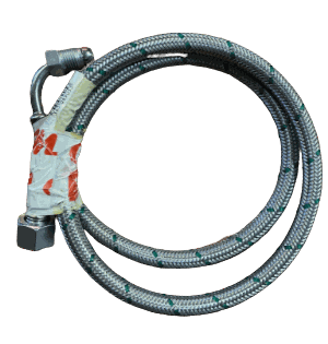Latiguillo gasoil tubo flexible Baxi Roca crono L/KT/L2 3/8 x 1/4 Sime (121305720 - 602178)