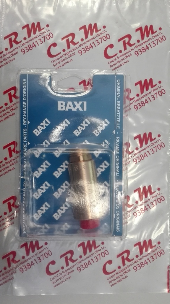 Purgador automatico Baxi Roca 1/2 Flexvent