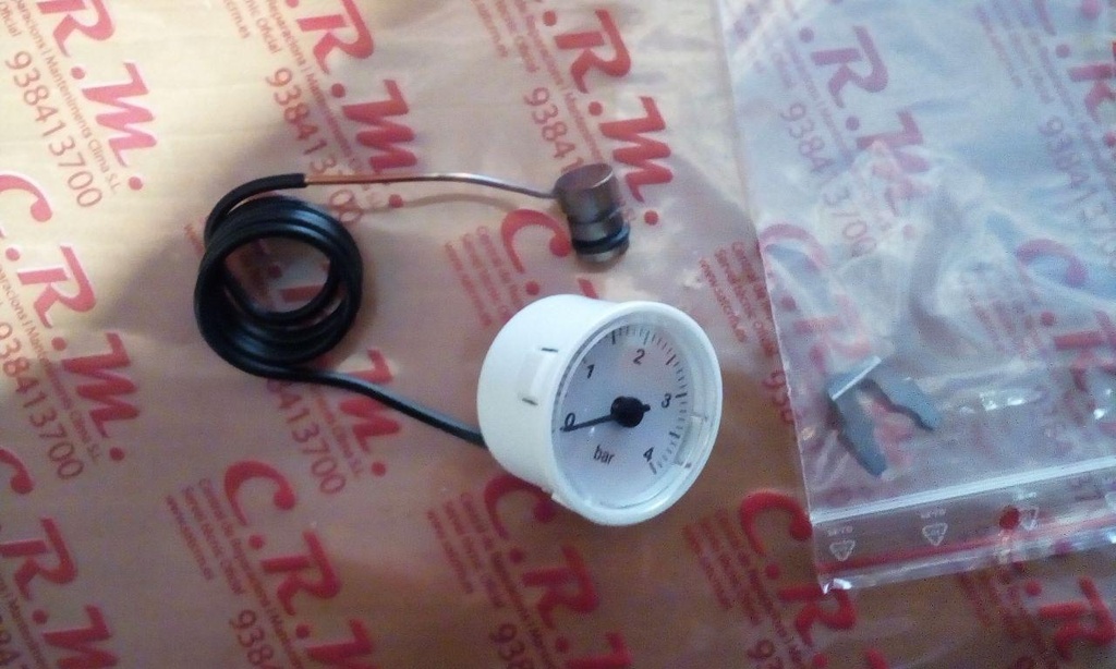 Manometro Ferroli Bluehelix - DOMIPROJET - Domicompact F24 clip – I39846290