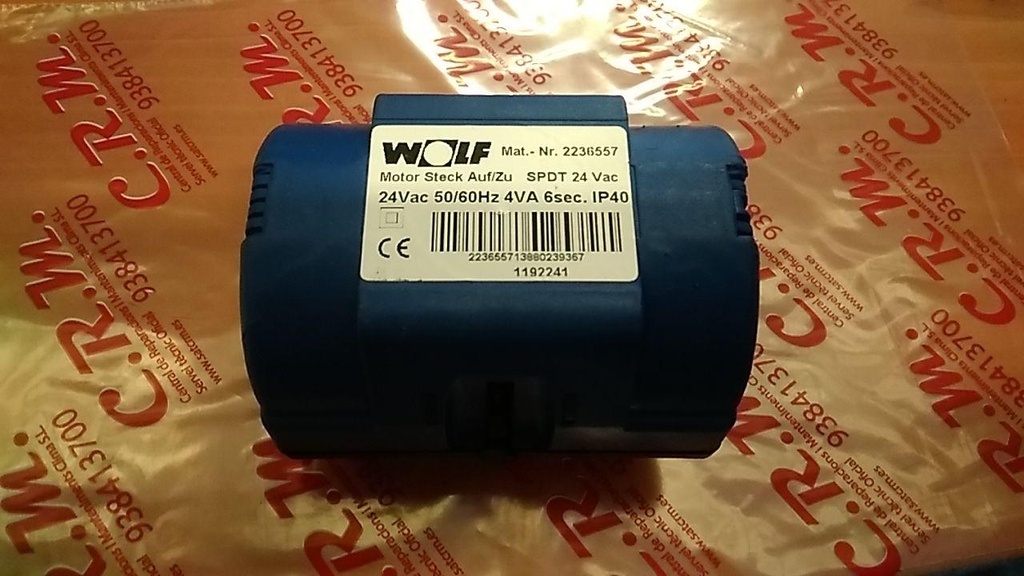 MOTOR VALVULA TRES VIAS WOLF CGB K 35/40 (G56)