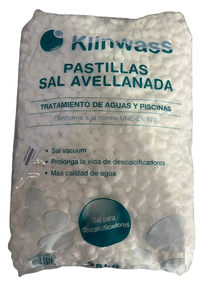 Saco de sal para descalcificador 25 KG Klinwass avellanada – 2150080000