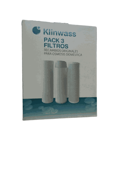 Pack 3 filtros osmosis KW 5 etapas
