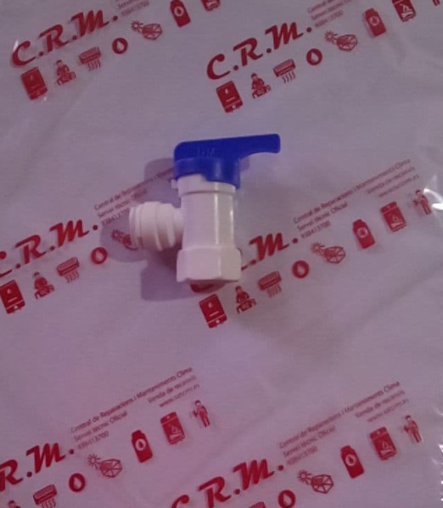 Llave paso adaptador hembra rosca NPTF (tubo 3/8 - rosca 3/8) depositos osmosis – 952309
