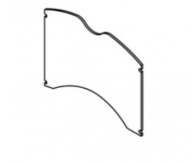 Aislante tapa frontal paso de humos Lasian DK-3 – 55986