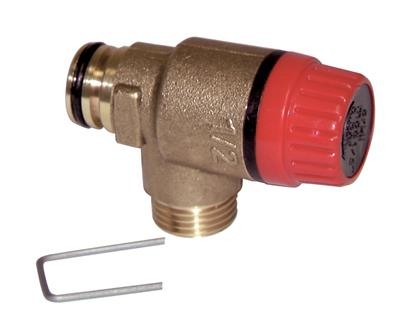 Valvula seguridad Saunier Duval Isofast calefaccion (05722800) (03bar torica)