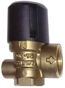 Válvula de seguridad Potermic DUCO H-H 1/2″ con toma para manómetro