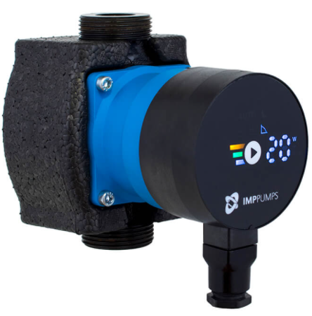 BOMBA CIRCULADORA IMP PUMPS CALEFACCIÓN DIGITAL NMT MINI PRO 25/60-130 COMPATIBLE CON GRUNFOS ALPHA 2 25/60 (1 1/2")