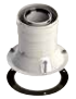 SALIDAS VERTICALES COAXIALES (compatible con SAUNIER DUVAL, VAILLANT) DE CONDENSACIÓN FIG (PP/Acero lacado) Ø 80/125