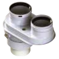 ADAPTADORES BIFLUJO COMP. DE CONDENSACIÓN FIG (PP/Acero lacado) (COMPATIBLE CON ACV Kompact, INTERGAS T/M *exc. HRE) Ø80 – 8ADBINTP15