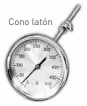 Pirómetro para temperatura HUMOS (Diám. (mm): 80, L (mm): 100, Escala  °C: 0 - 500) – 004418