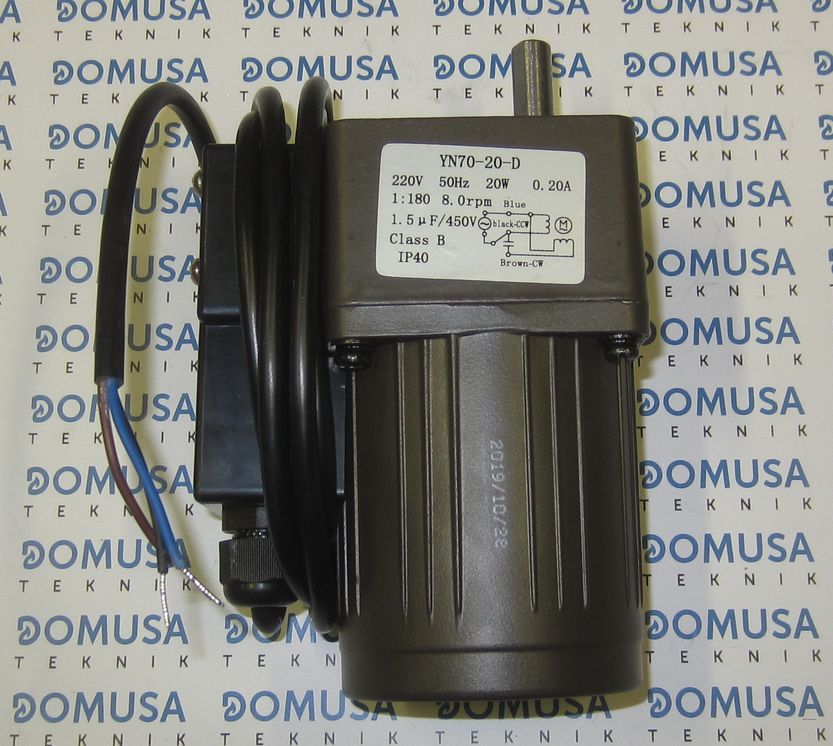 Motor Domusa Bioclass NG10/16/25 20W-1/180 (220V 50HZ) – CFOV000135