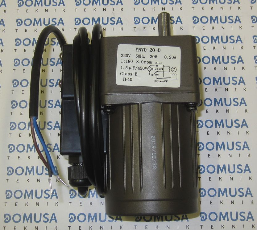 Motor Domusa Bioclass NG10/16/25 20W-1/180 (220V 50HZ)