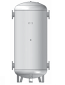 DEPÓSITO DE INERCIA ACERO AL CARBONO VERTICAL CARBON STEEL VERTICAL BUFFER TANK MECALIA DPAC/DI 2500 L Ø 1.510 H 1.971