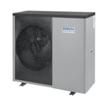 Bomba de calor aire-agua Estructura Monobloc Domusa Teknik DUAL CLIMA 12HTT EC aerotermia