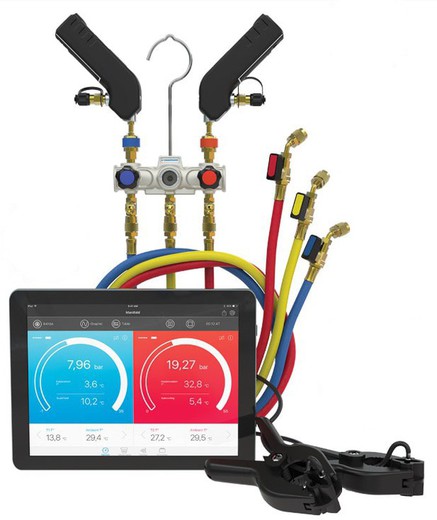 Manifold combinado sondas inteligentes y by-pass 2 vías Si-RM13 sauermann 25558