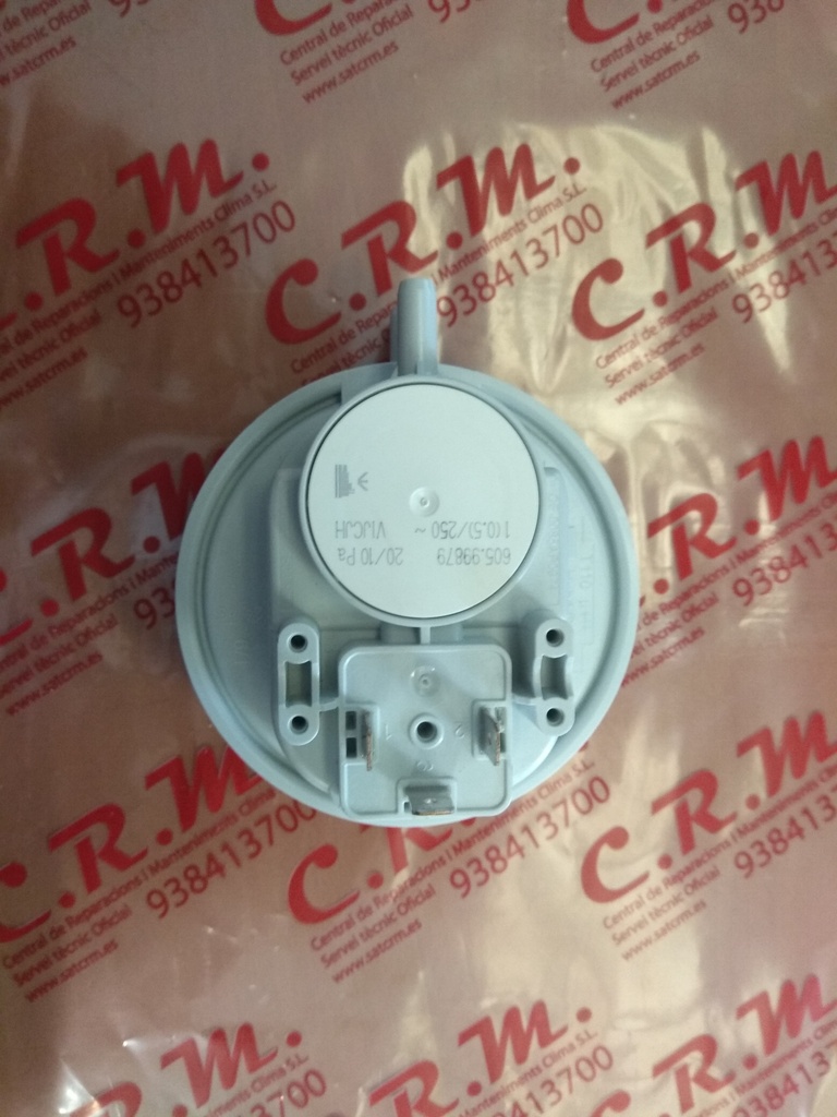 PRESOSTATO AIRE ESTUFA BRONPI  20-10 PA REF. 605.99879 AHORA REF.  -----> PE-033/4 – PE-0334