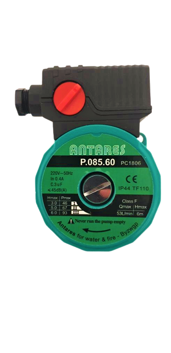 Bomba agua Wilo RS25/6/3P 3 velocidades (220V 50Hz 3uF) – P08560