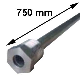VAINA INOX 1/2X750MM – 39438039
