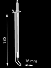 Electrodo ACV Heat Master 201 quemador gas – 537DZ045