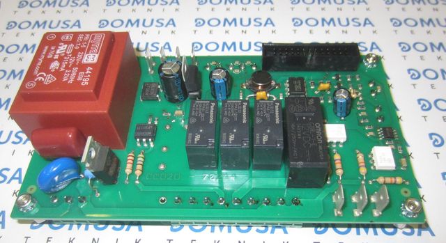 Placa electronica Domusa Sirena - MCF - Evolution (v.3.0) 2 termostatos alimentacion