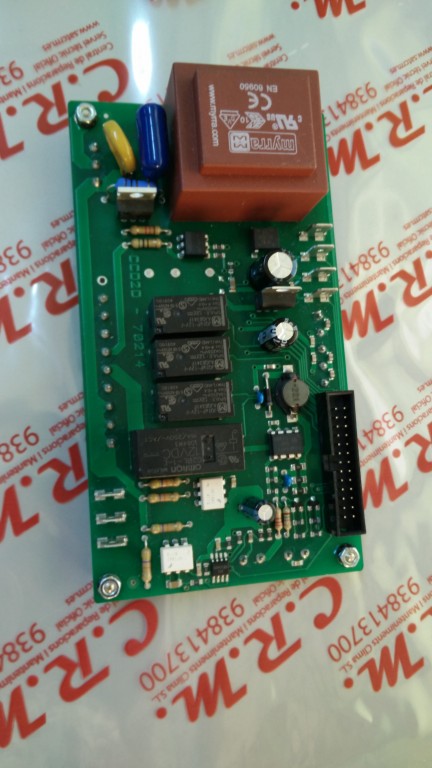 Placa electronica Domusa Sirena - MCF - Evolution (v.3.0) 2 termostatos alimentacion