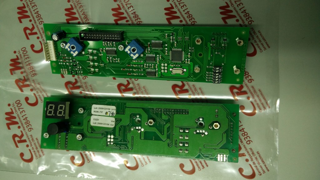Placa electronica Domusa Sirena - MCF - Sirena Solar - MCF Solar display (v3.0)