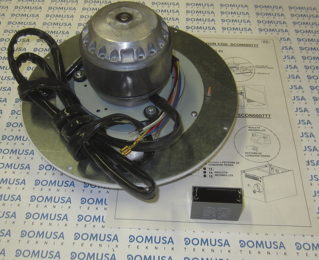 Ventilador Domusa Bioclass 42 (Version 2) - BIOCLASS NG43, BIOCLASS HM43