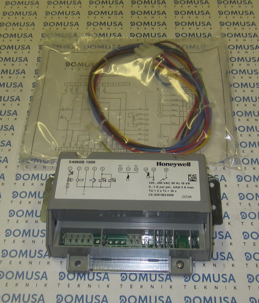 Placa electronica Domusa Termagas (Honeywell S4960B 1006)(CELC000101)