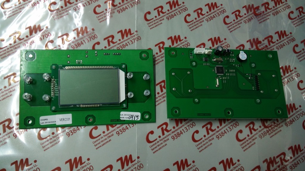 Placa electronica Domusa Bioclass HM/TR display ver.4.00 – REBI336400