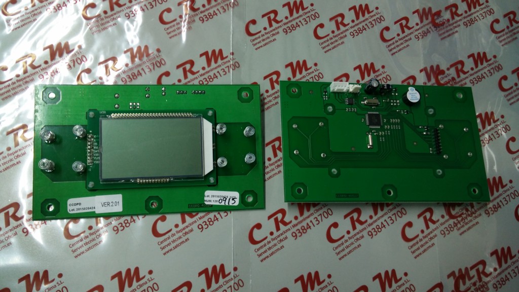 Placa electronica Domusa Bioclass NG display CCDPD ver 3.00 (REBI336201 - 1509070336) – REBI336300