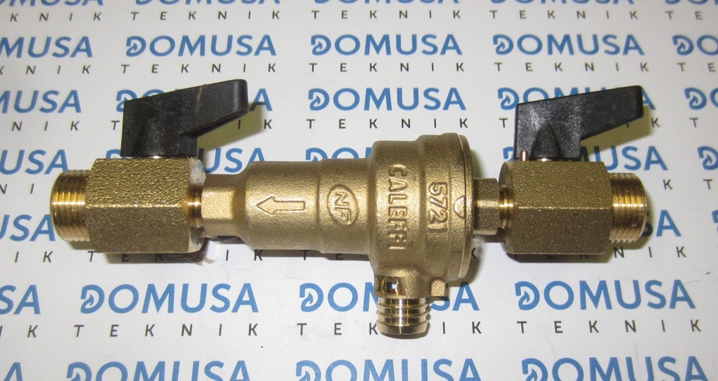 Desconector Domusa Avanttia 1/2M - 1/2M (llave llenado) Caleffi