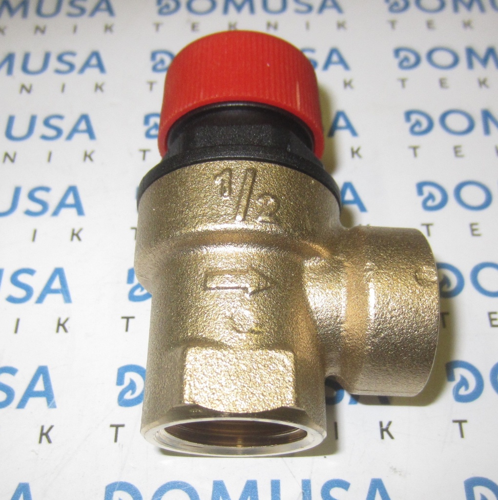 Valvula seguridad Domusa DS Matic (03bar 1/2h) – CVAL000017