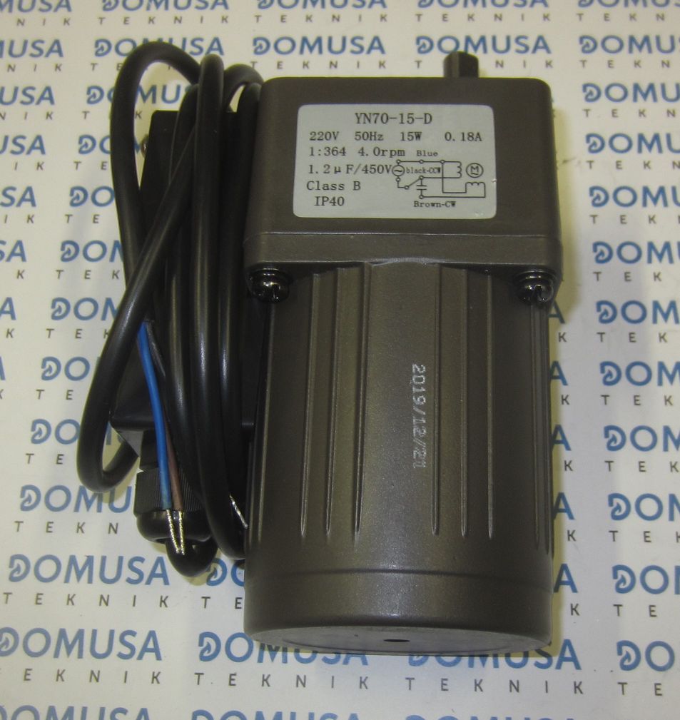 Motor Domusa Bioclass HM 10-16-25-43 sistema de limpieza 220V 15W