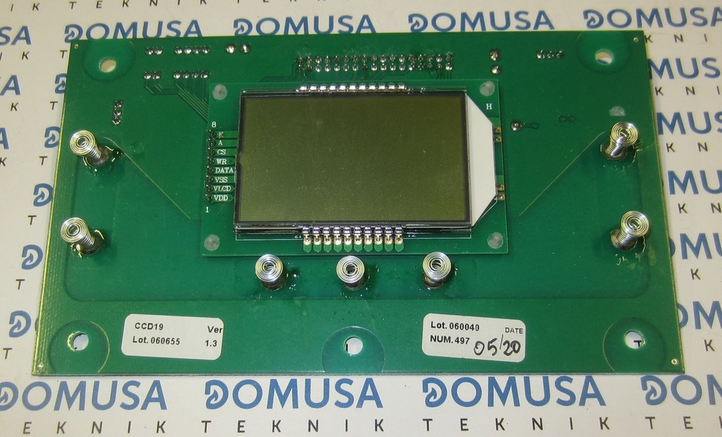 Placa electronica Domusa Evolution - Evolution Solar - display tactil (Nº1509453054)