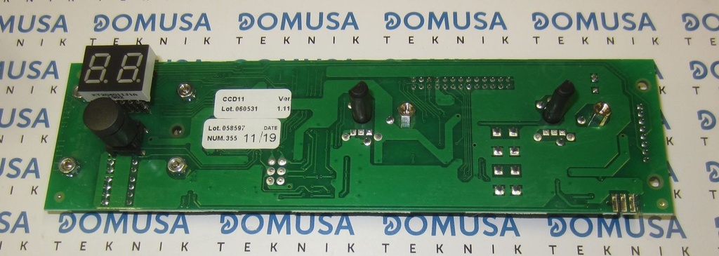 Placa electronica Domusa Sirena - Sirena Solar - MCF - MCF Solar display (mod. erp)