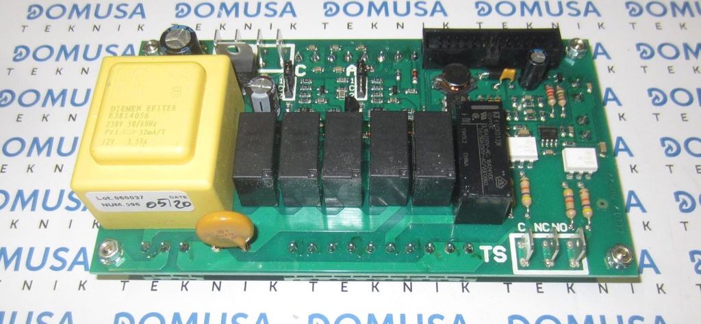 Placa electronica Domusa Sirena - MCF - Evolution EV principal (mod. nuevo erp)