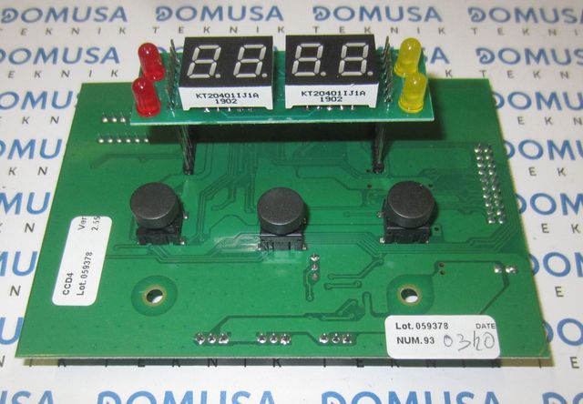 Placa electronica Domusa Evolution display (v.2.5) – CELC000256