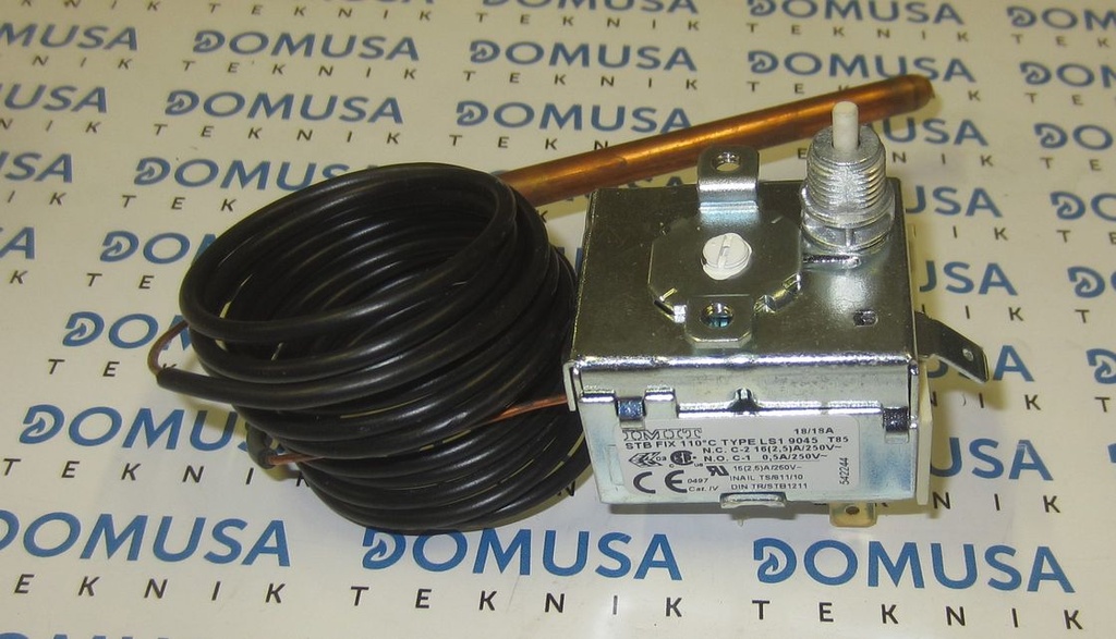 Termostato seguridad Domusa 110 C 2000 mm