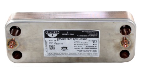 Intercambiador placas Chaffoteaux Siam - MC – 61011164