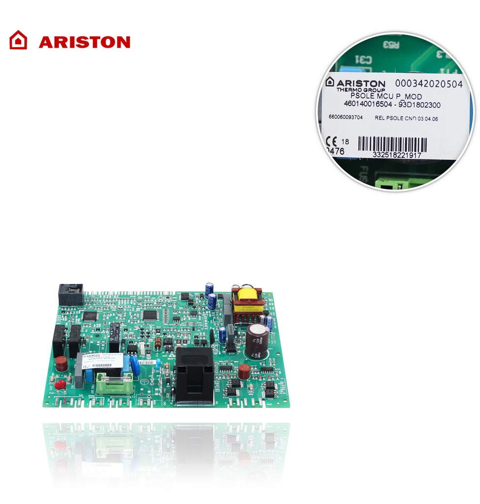 Placa electronica Chaffoteaux Inoa Green EU - Cares Premium EU principal – 60002508-01