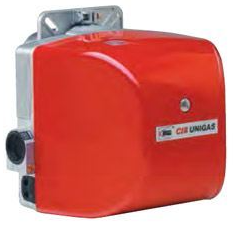 Quemador doméstico gasóleo IDEA LO35 UNIGAS con precalentador G.TN.S.ES.A.P. 14-41 KW - 1 ETAPA – Q024050301