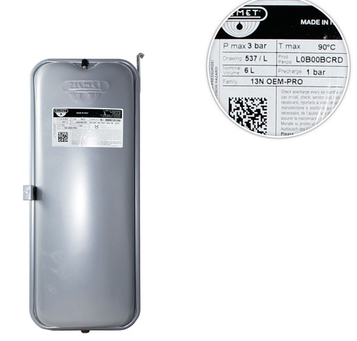 [VES0900P] Vaso expansion Arca Lownox Pixel 26FX CL5 (6L-3/8m) – VES0900P