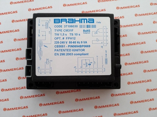 [1.024985] Placa Electronica Immergas Extra - Eolo Maior - Zeus Maior Encendido – 1.024985
