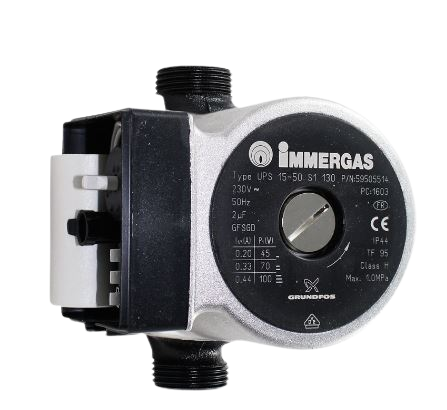 [1.1630] Bomba agua Immergas 1sp 130mm (UPS 15-50 S1 130 230V 50Hz 2uF) (Turbina 67mm) – 1.1630