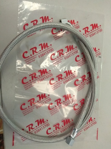 [602003] LATIGUILLO GASOIL FLEXIBLE 1000MM 1/4X1/4 CODO – 602003